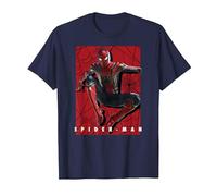 Marvel Avengers: Infinity War Spider-Man Poster T-Shirt, Herren, Marineblau, L
