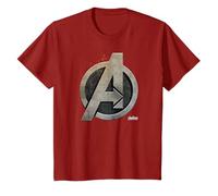 Marvel Avengers: Infinity War Steel Avengers A Logo T-Shirt