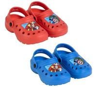 CERDÁ LIFE'S LITTLE MOMENTS Marvel Avengers Kinder Clogs - Superhelden Sandalen mit Rutschfester Sohle, ideal für Haus, Garten und Strand Küchenschuhe, 28 EU
