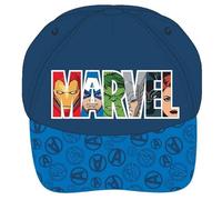 Marvel Avengers Kinder Jungen caps sommermütze Kindergeburtstag Schule Sport Sonnenschutz (as3, Numeric, Numeric_54, Baby Boys, Blau, 54)
