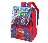 Marvel Avengers Kinder Schulrucksack, 31 x 24 x 9 cm, 15 l Fassungsvermögen