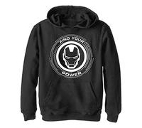 Marvel Avengers - Power of Iron Man YTH Hoodie Black 9/11