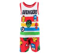 MARVEL Avengers Pyjama "Avengers Classic" in Rot - Größe 104 | Kinder Waesche