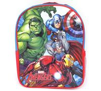 Marvel Avengers Rucksack für Kinder - Offiziell Lizensiert - 30 cm - Verstellbare Träger - Seitennetz - Backpack