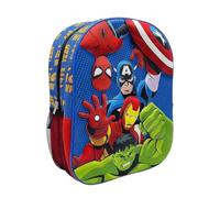 Marvel Avengers Schulrucksack | Marvel Avengers Schulrucksack mit Hauptfach, Reißverschluss und seitlicher Netztasche für Schule und Reisen.