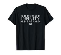 Marvel Avengers Super Hero Icons Infinity Saga T-Shirt