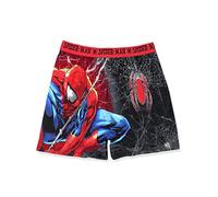 Marvel Avengers Superheroes Herren Boxershorts Lounge Shorts, rot/schwarz, Mittel