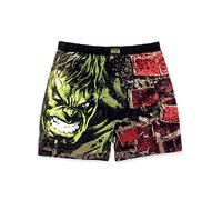 Marvel Avengers Superheroes Herren Boxershorts Lounge Shorts, schwarz, Klein