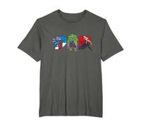 Marvel Avengers Team Dad Father’s Day Family Trip Birthday T-Shirt