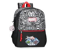 Marvel Avengers The Avengers Heroes Schwarz Wanderrucksack 25x32x12 cm Polyester 9,6L