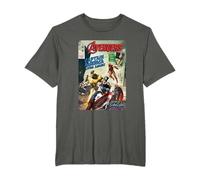 Marvel Avengers The Infinity Saga Retro Comic Cover T-Shirt