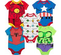 Marvel Baby-Boys für Jungen, 5er-Pack, The Hulk, Spiderman, Iron Man und Captain America