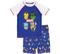Marvel Badeanzug Jungen Kinder Superhelden Zwei -Stück -Top -Shorts Schwimm -Set 5-6 Jahre