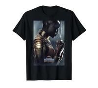 Marvel Black Panther Avengers Okoye Poster T-Shirt, Herren, Schwarz, M