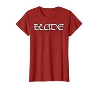 Marvel Blade The Vampire Hunter Logo T-Shirt, Damen, Cranberry, S