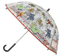 Marvel Bubble-Regenschirm - Manuelle Öffnung - Superhelden Druck - Hergestellt aus 100% POE mit Fiberglas Rahmen - Original Produkt in Spanien entworfen