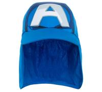 Marvel Cap Jungen | Captain America Sonnenhut Kinder Mit Visier| Avengers Cap Und Mütze Jungen| Kappe Kinder Für Den Sommer | Einheitsgröße Blue