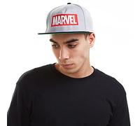 MARVEL Cap Logo grau/schwarz one size