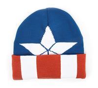 Marvel Captain America - Beanie met Gebreide Patroon