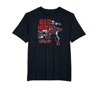 Marvel Captain America Brave New World Red Hulk Rage T-Shirt, Herren Große Größen, Schwarz, 4X Tall