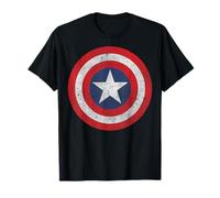 Marvel Captain America Classic Shield Graphic T-Shirt