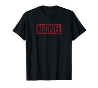 Marvel Comic Logo Red T-Shirt