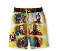 Marvel Comics Avengers Infinity War Badehose - Gelb - X-Small