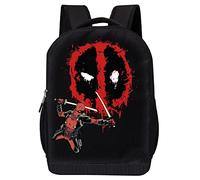 Marvel Comics Classic Deadpool Rucksack, gepolstert, 40,6 cm, Schwarz, Deadpool 1, Einheitsgröße, Rucksack