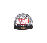 MARVEL Baseball Cap »- Classic Red and White Logo Snapback Neu Top«