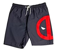 Marvel Comics Deadpool Symbol Boardshorts, Schwarz , Verschiedene Größen
