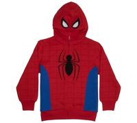 Marvel Comics Fleece-Kapuzenpullover für Kinder, Rot, 10-12