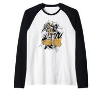 Marvel Comics Iron Man Smudge Raglan