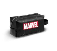 Marvel Comics-Plus Brick Reise-Kulturbeutel, Schwarz, 27 x 13 cm