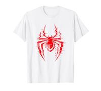 Marvel Comics Retro Classic Miles Morales Spider Logo Glitch T-Shirt