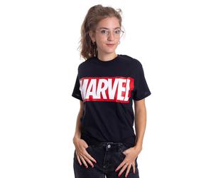 Marvel Comics - Simple Logo - T-Shirt - Schwarz - M - 100% Baumwolle Schwarz M