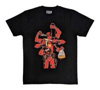 Marvel Comics - T-Shirt # Xl Unisex Black # Deadpool Arms