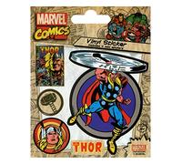 Marvel Comics - Thor Retro, Vinyl-Aufkleber, 10 x 12.5 cm
