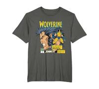 Marvel Comics Wolverine Classic Logan Retro T-Shirt T-Shirt