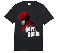 Marvel Daredevil: Born Again Disney+ Profile and Series Logo Comfort Colors Adult Heavyweight T-Shirt