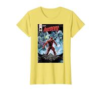 Marvel Daredevil Legacy Comic Cover T-Shirt, Damen, Gelb, XS