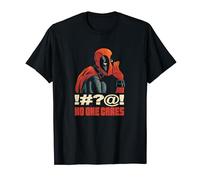 Marvel Deadpool 30th No One Cares T-Shirt