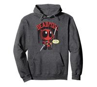 Marvel Deadpool Cartoon Look What I Have Pullover Hoodie