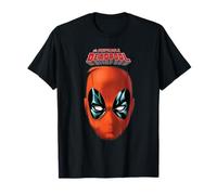 Marvel Deadpool Comic The Despicable Deadpool Face & Logo T-Shirt