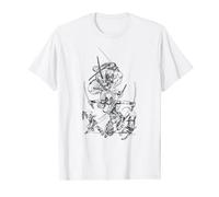 Marvel Deadpool Family Swords Comic Pencil Line Sketch Art T-Shirt