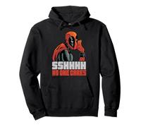 Marvel Deadpool Sshhhh No One Cares Pullover Hoodie