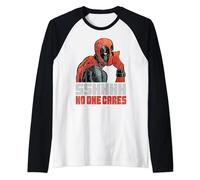 Marvel Deadpool Sshhhh No One Cares Raglan