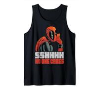 Marvel Deadpool Sshhhh No One Cares Tank Top