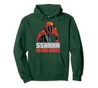 Marvel Deadpool SSHHHH No One Cares Whisper Pullover Hoodie