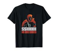 Marvel Deadpool SSHHHH No One Cares Whisper T-Shirt