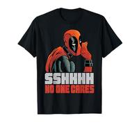 Marvel Deadpool SSHHHH No One Cares Whisper T-Shirt